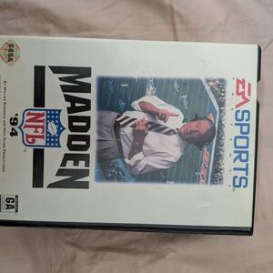 Madden NFL 94 Video Game Sega Genesis